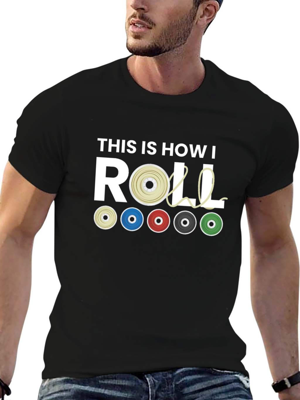 This is How I Roll T-Shirt - Gymnast Theme