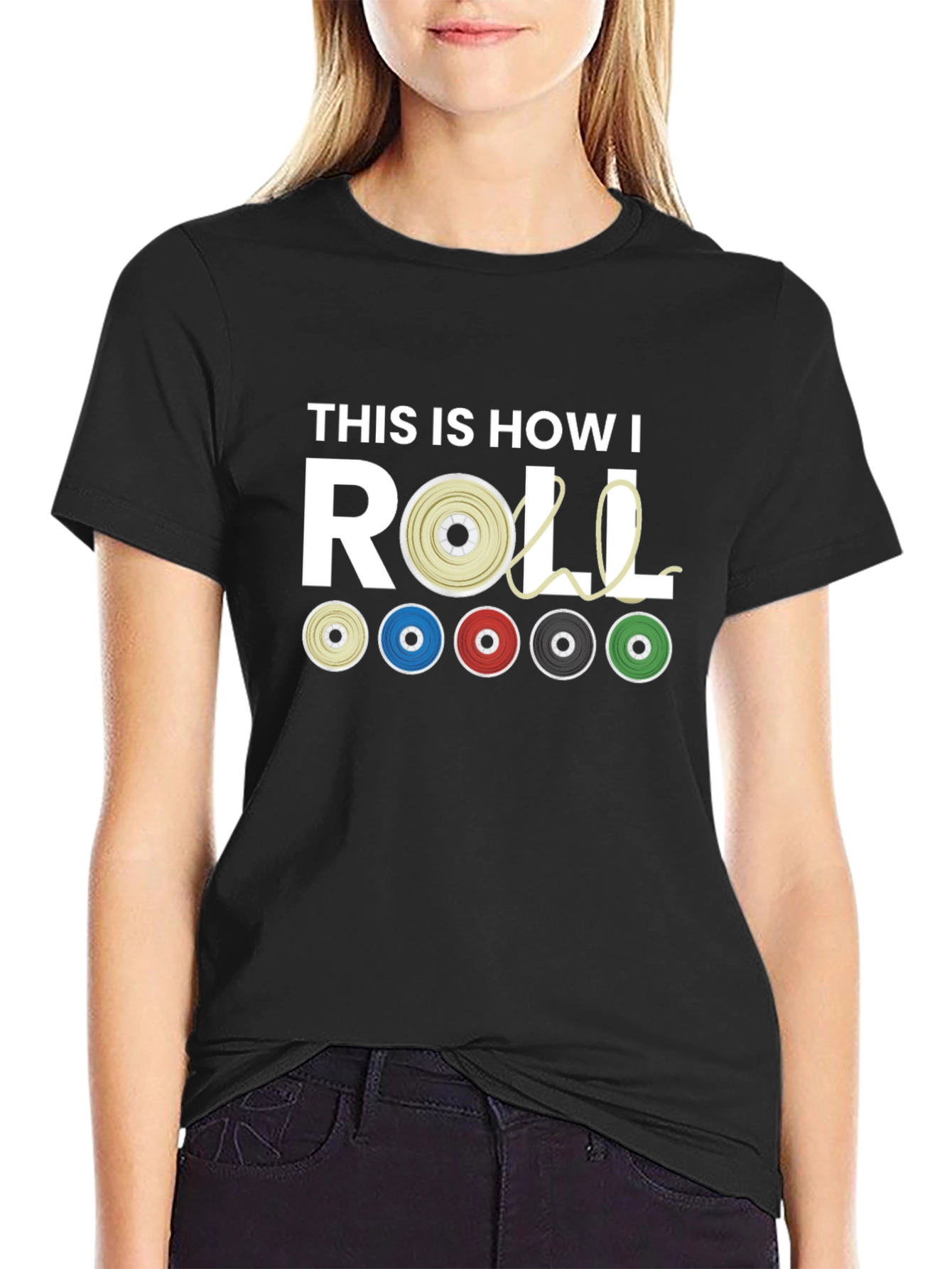 This is How I Roll T-Shirt - Gymnast Theme