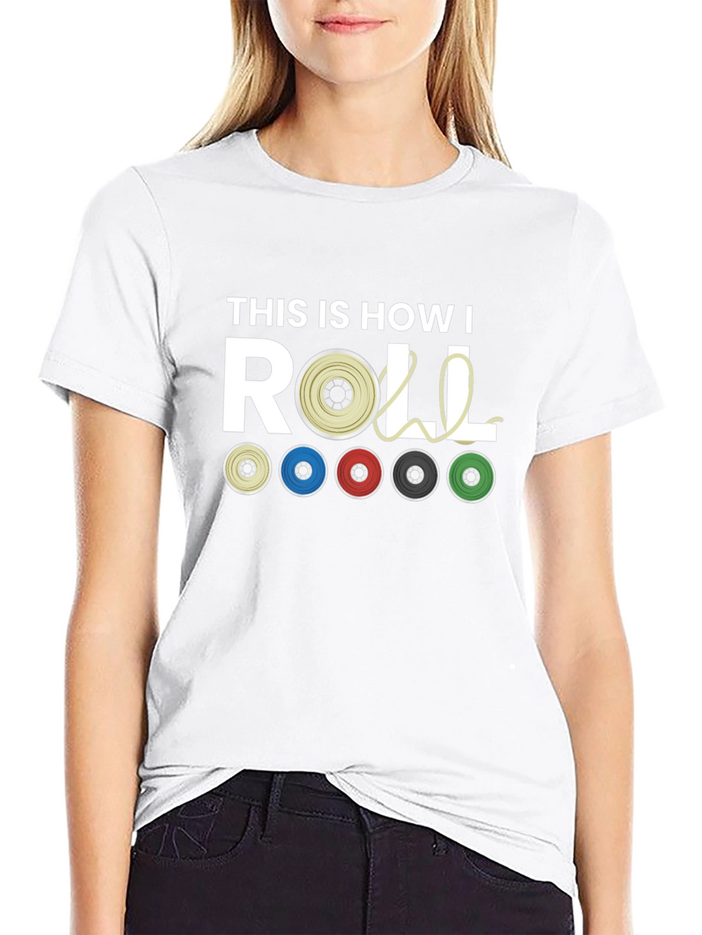 This is How I Roll T-Shirt - Gymnast Theme
