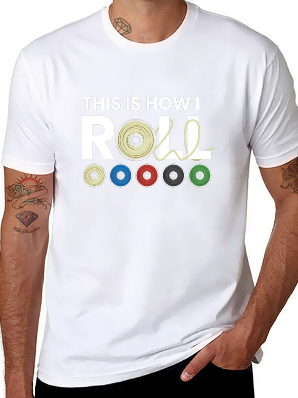 This is How I Roll T-Shirt - Gymnast Theme