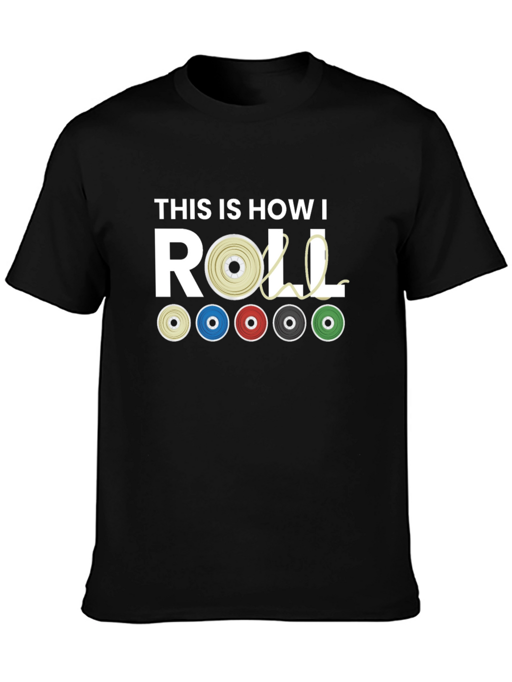 This is How I Roll T-Shirt - Gymnast Theme