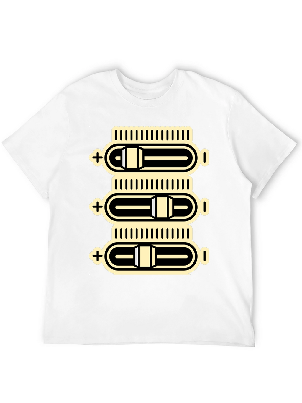 Sliders Graphic Tee - Black Cotton Comfort
