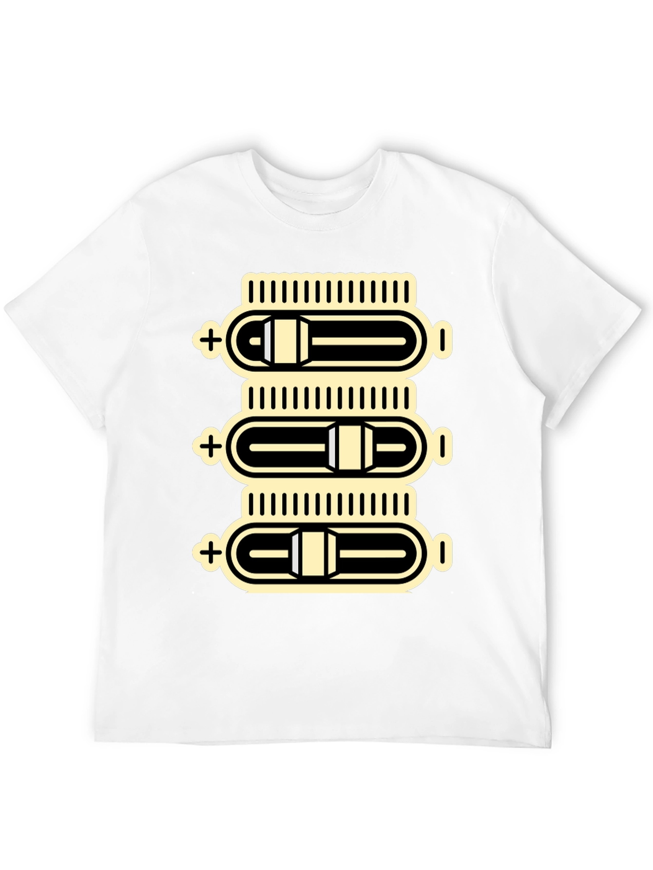 Sliders Graphic Tee - Black Cotton Comfort