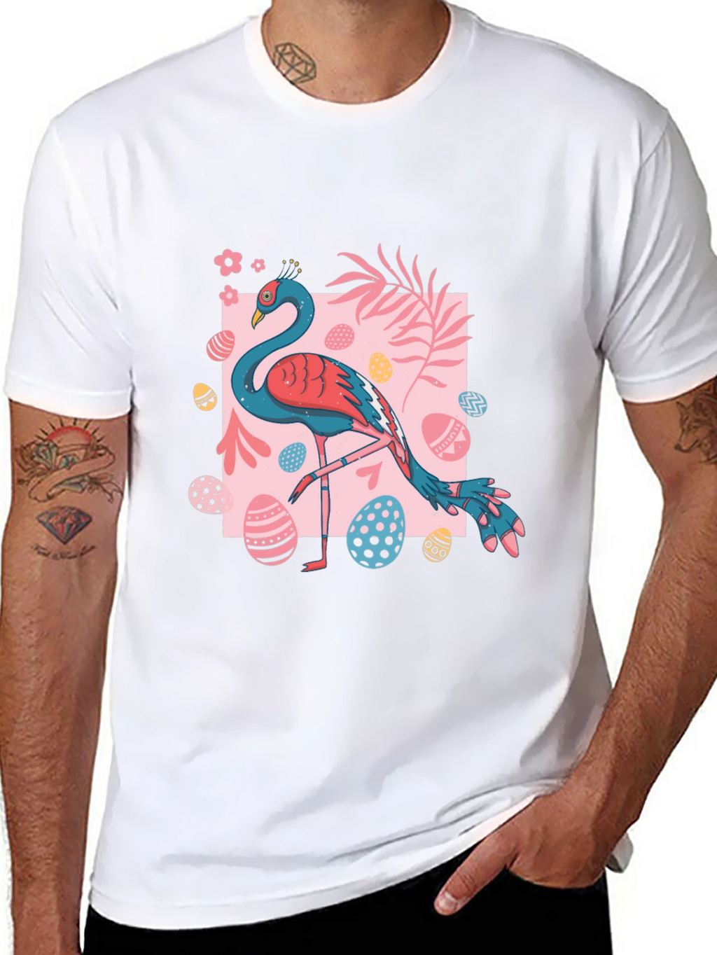 Easter Flamingo T-Shirt