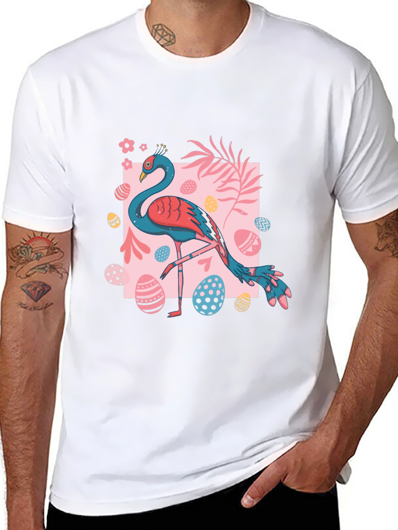 Easter Flamingo T-Shirt