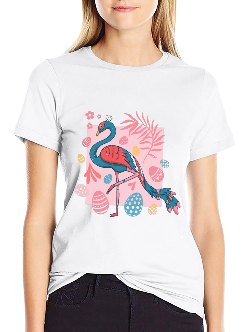 Easter Flamingo T-Shirt