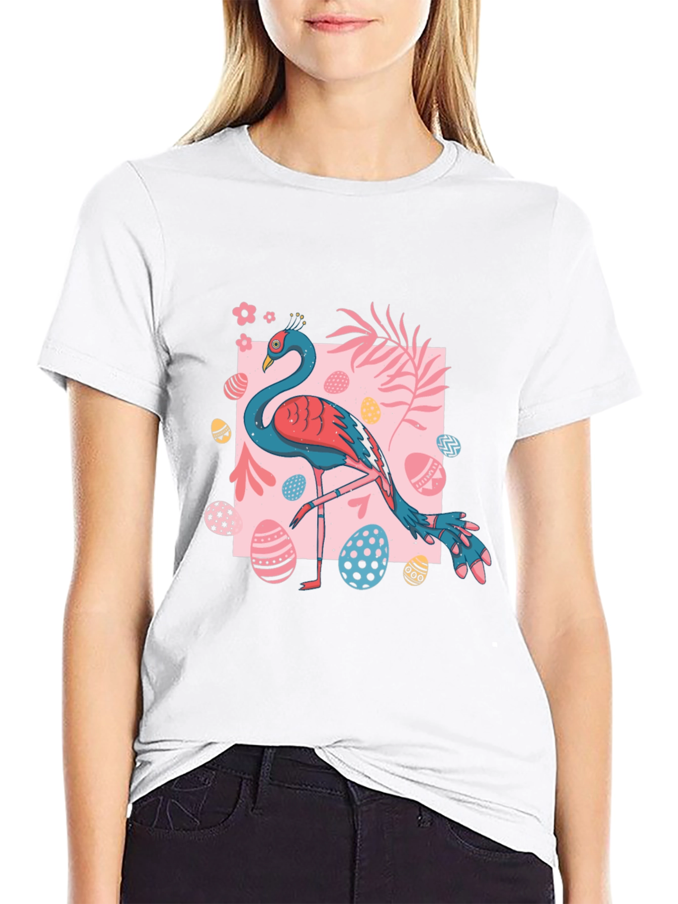 Easter Flamingo T-Shirt