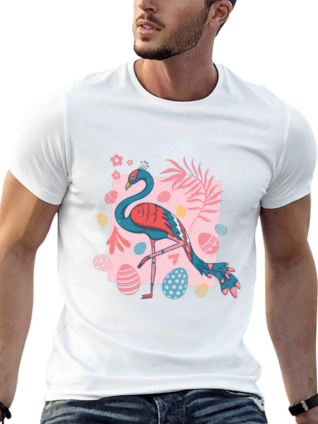 Easter Flamingo T-Shirt