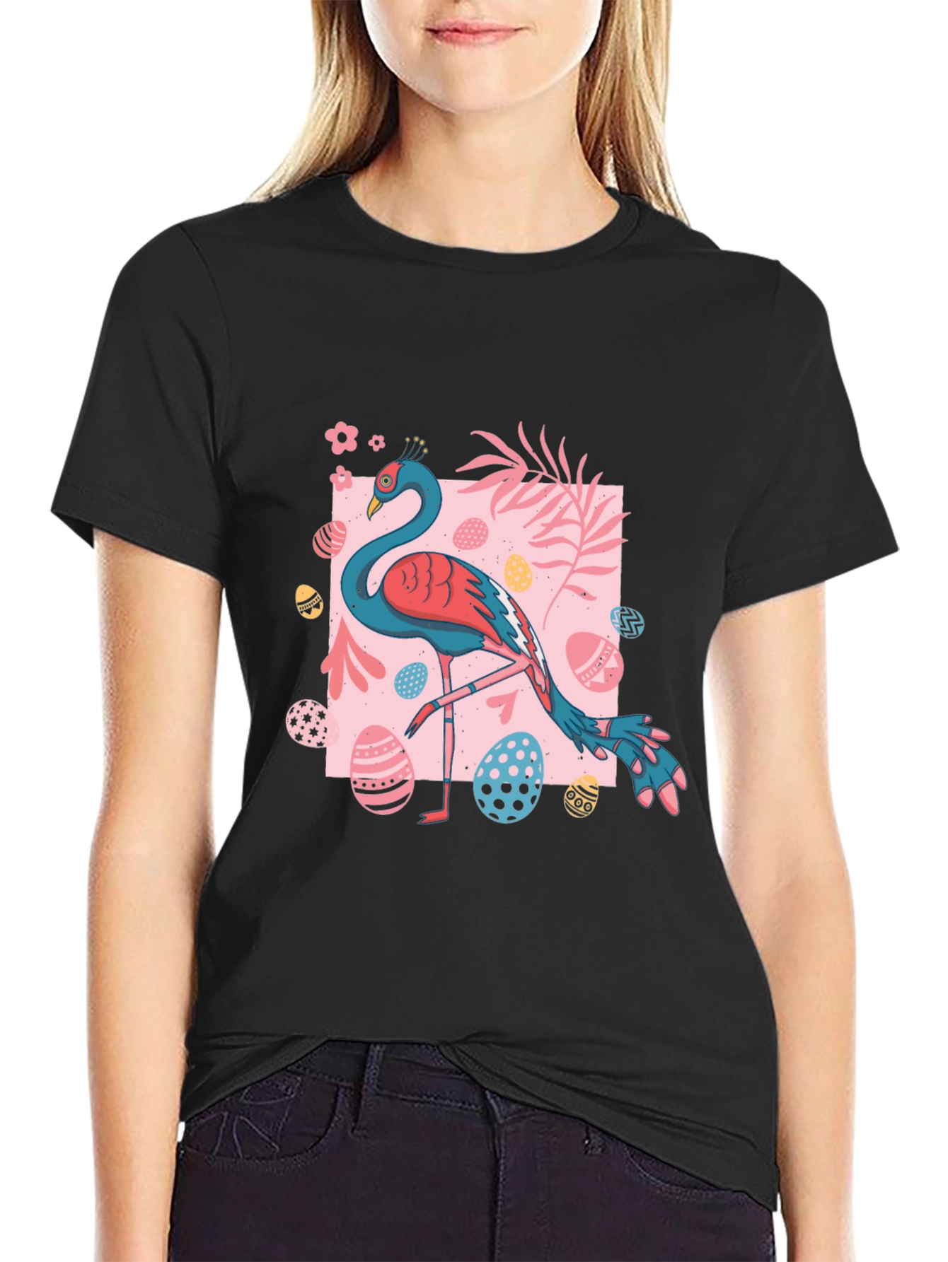 Easter Flamingo T-Shirt