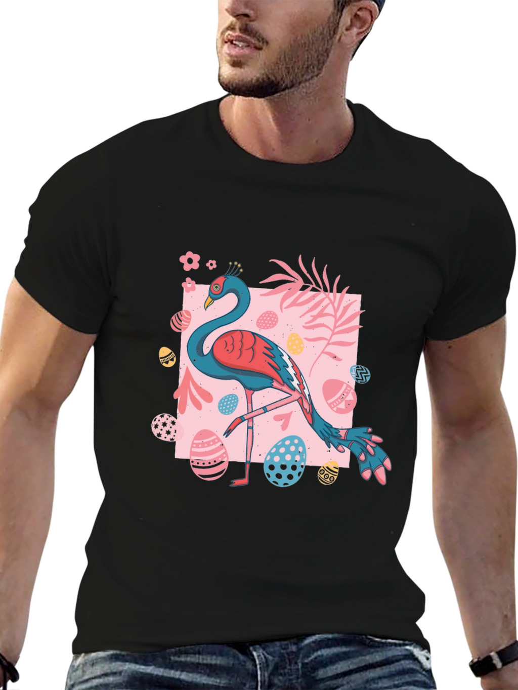 Easter Flamingo T-Shirt