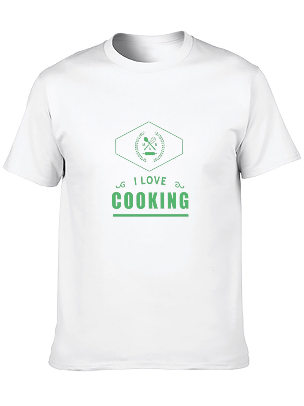 I Love Cooking Graphic Tee - Stylish Kitchen Apparel