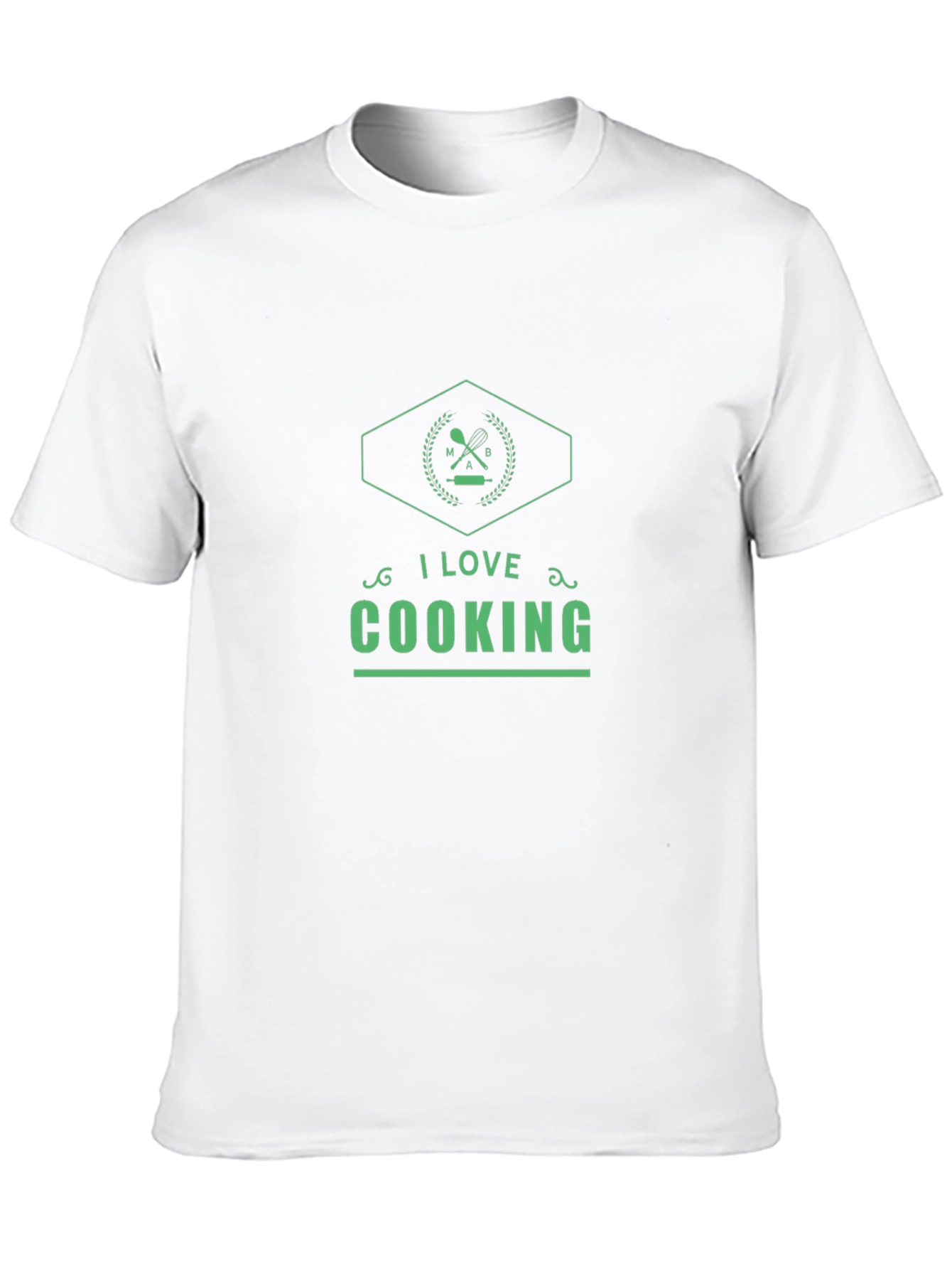 I Love Cooking Graphic Tee - Stylish Kitchen Apparel