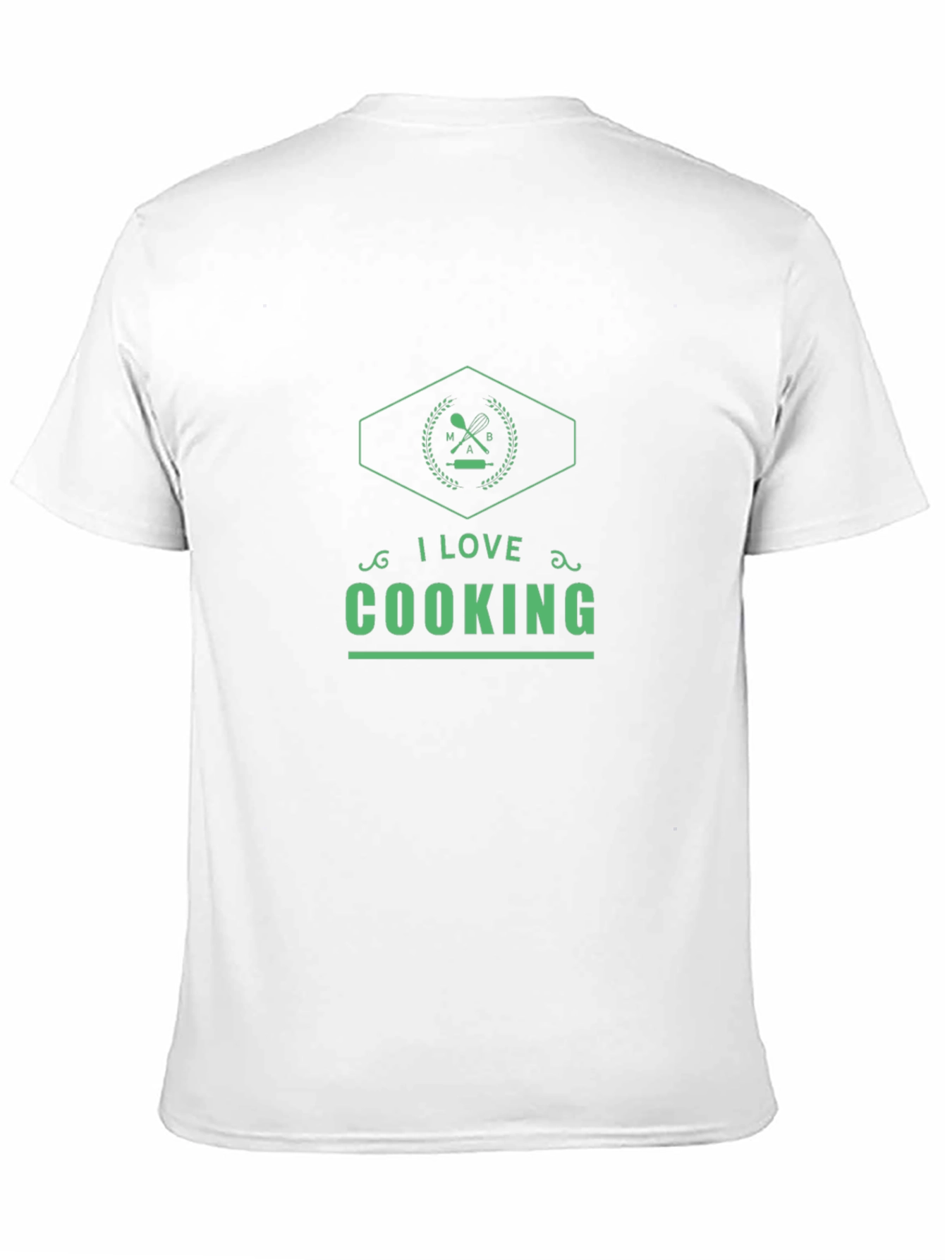I Love Cooking Graphic Tee - Stylish Kitchen Apparel