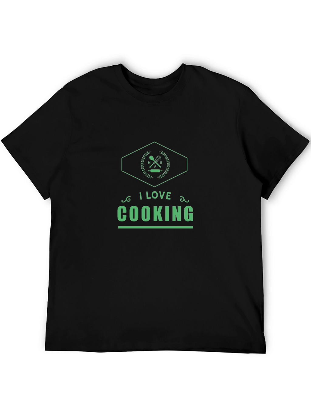 I Love Cooking Graphic Tee - Stylish Kitchen Apparel