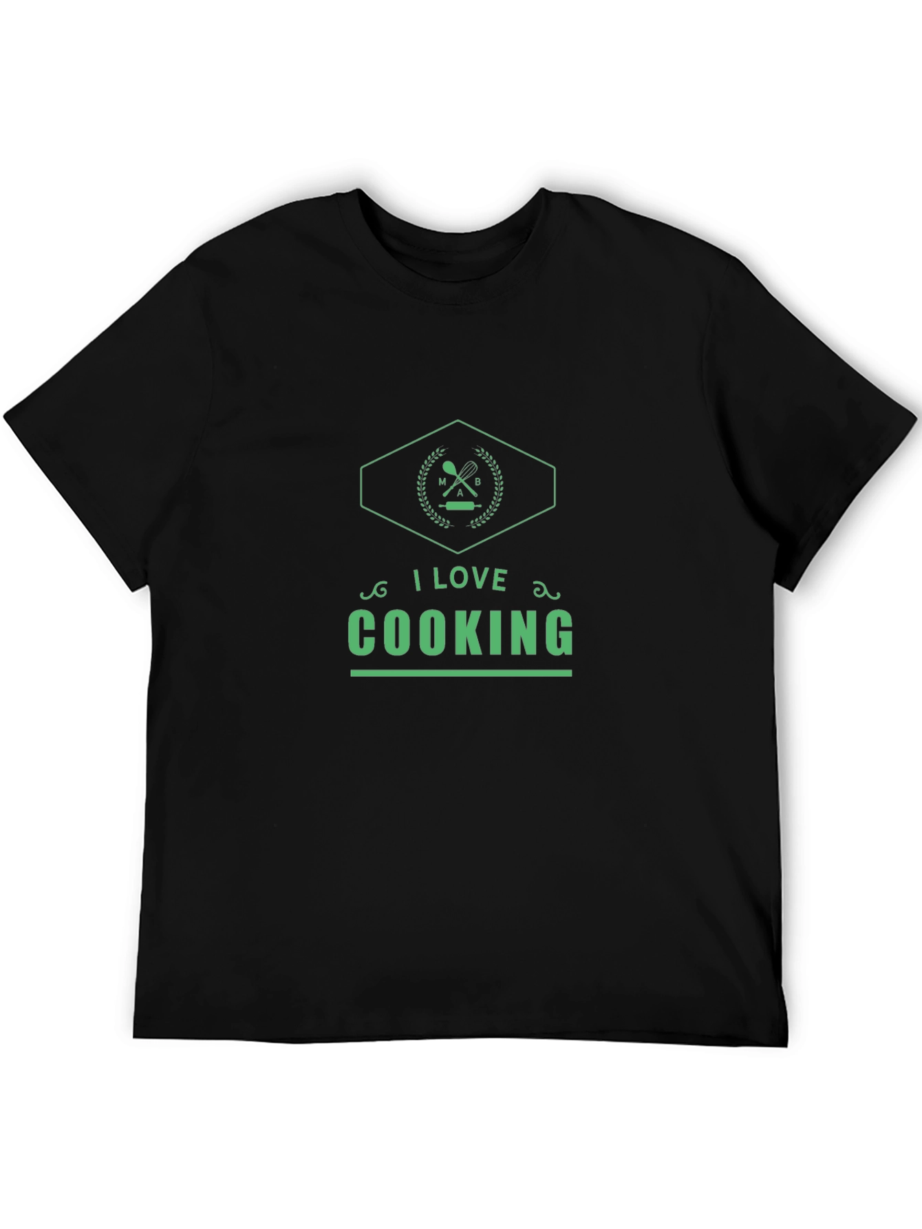 I Love Cooking Graphic Tee - Stylish Kitchen Apparel