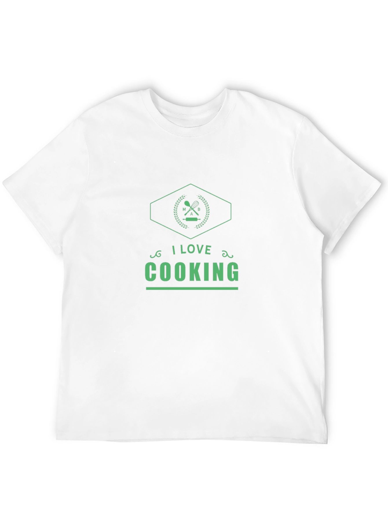 I Love Cooking Graphic Tee - Stylish Kitchen Apparel