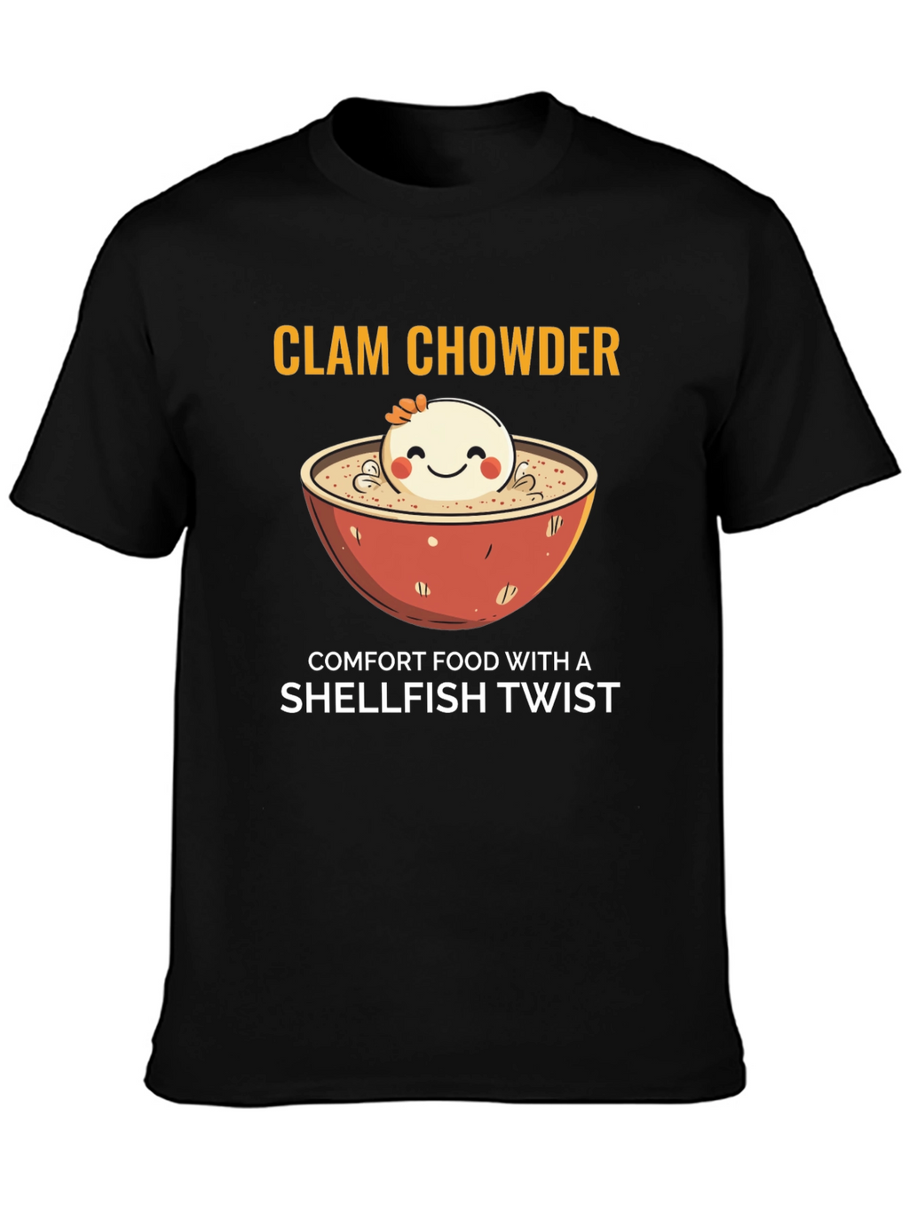 Clam Chowder Comfort Food Graphic Tee