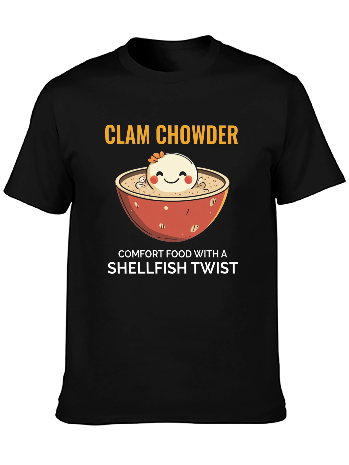 Clam Chowder Comfort Food Graphic Tee