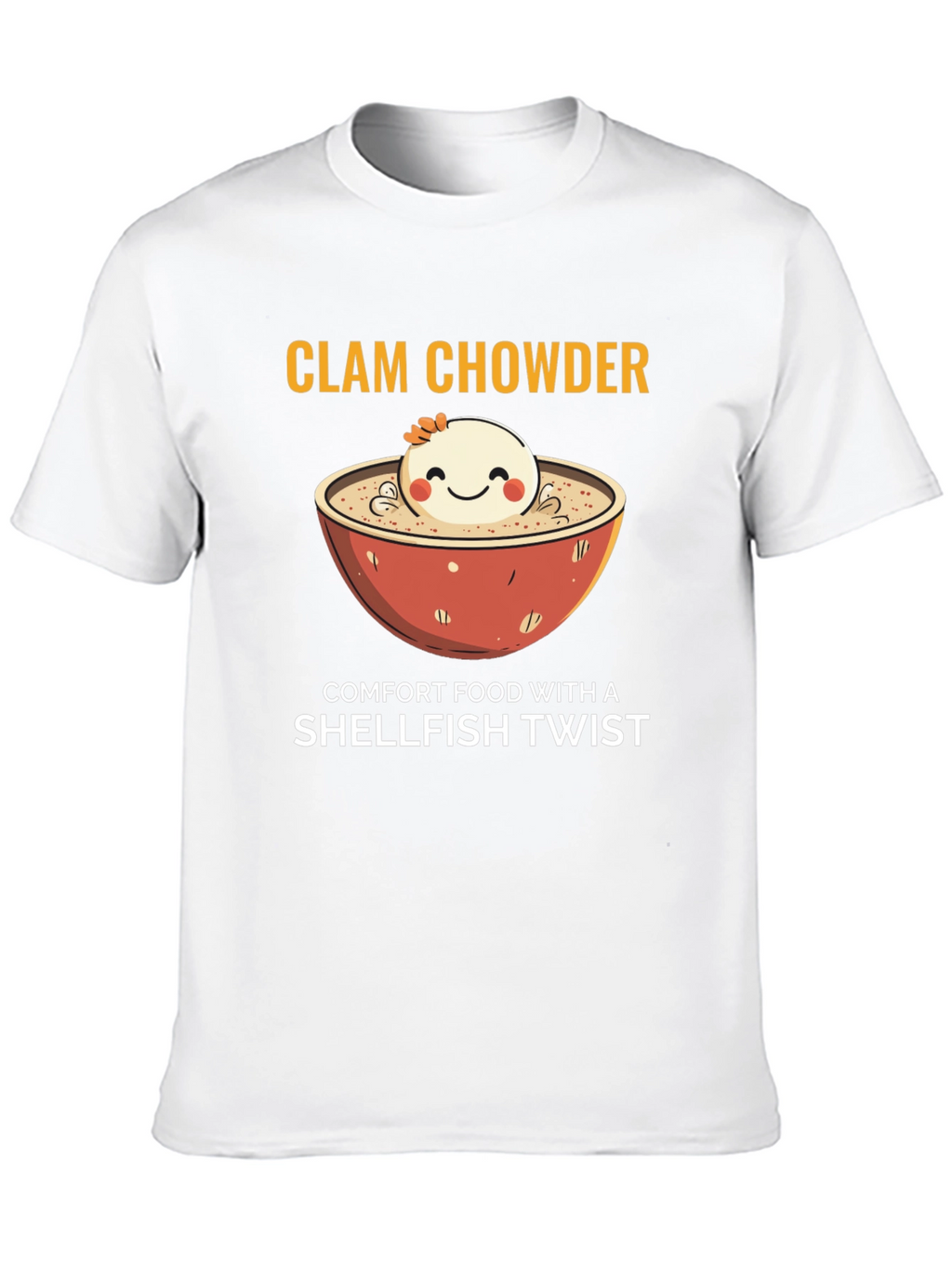 Clam Chowder Comfort Food Graphic Tee