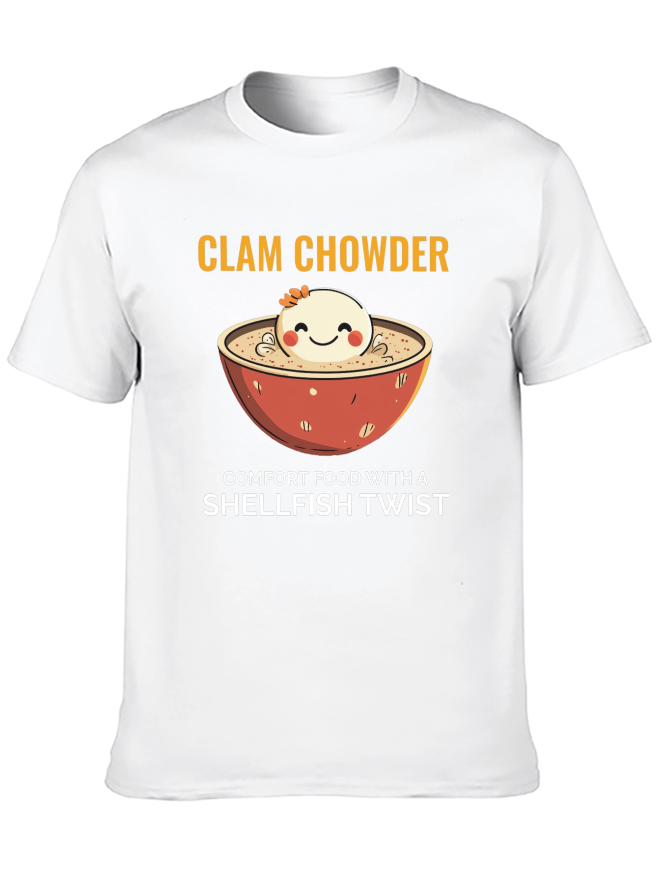 Clam Chowder Comfort Food Graphic Tee