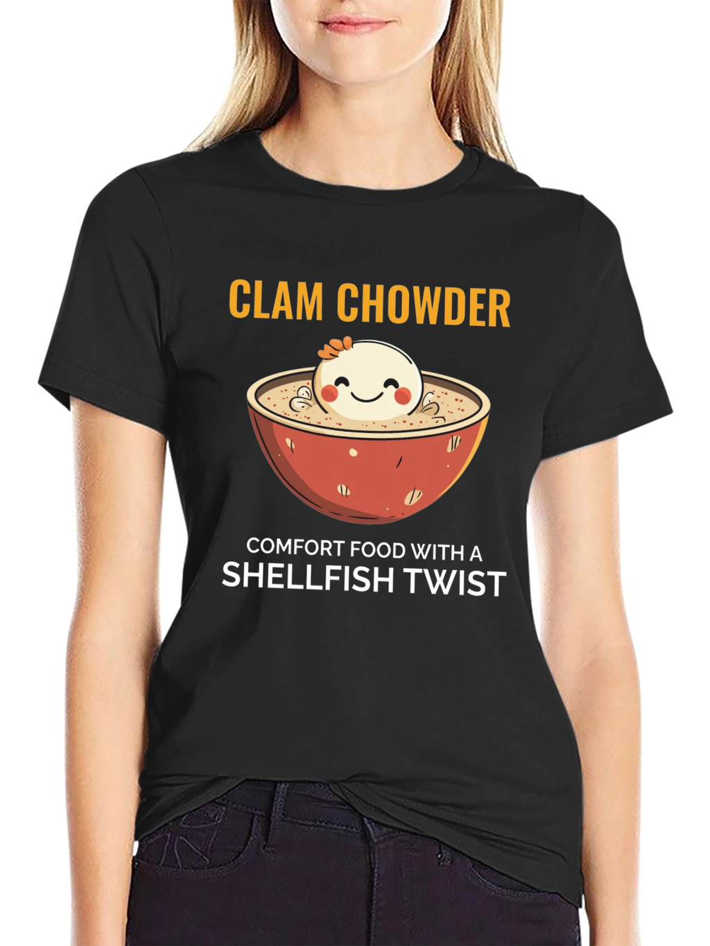 Clam Chowder Comfort Food Graphic Tee