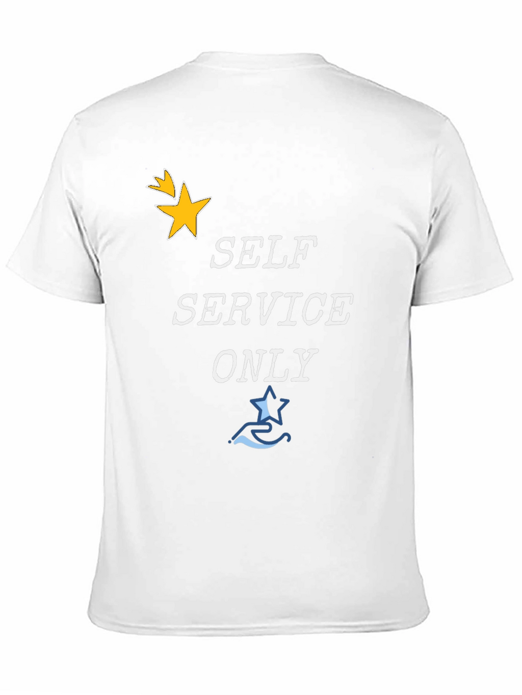 Self Service Only Graphic T-Shirt - Stylish Cotton Tee