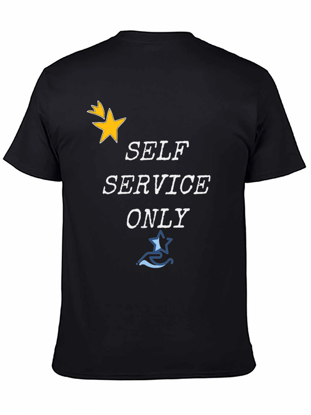 Self Service Only Graphic T-Shirt - Stylish Cotton Tee