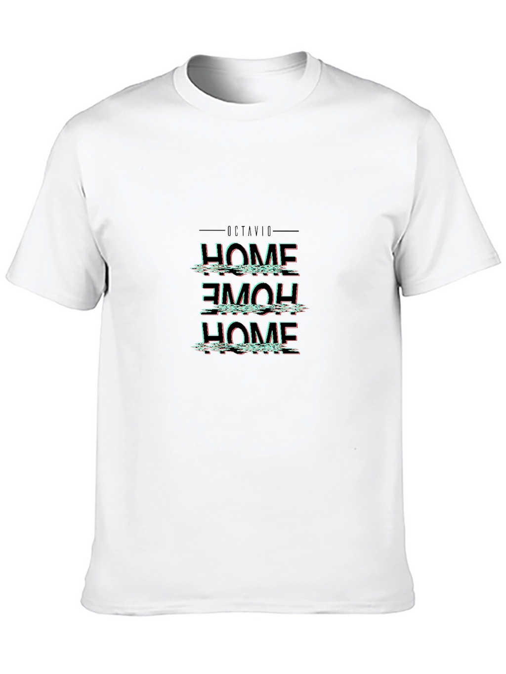 Retro HOME Glitch T-Shirt