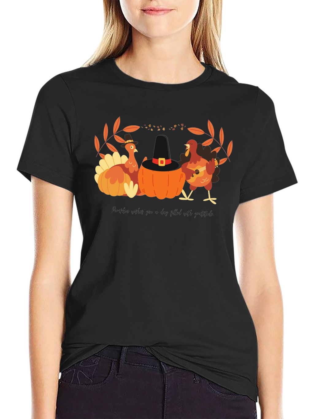 Thanksgiving Turkey Graphic Tee