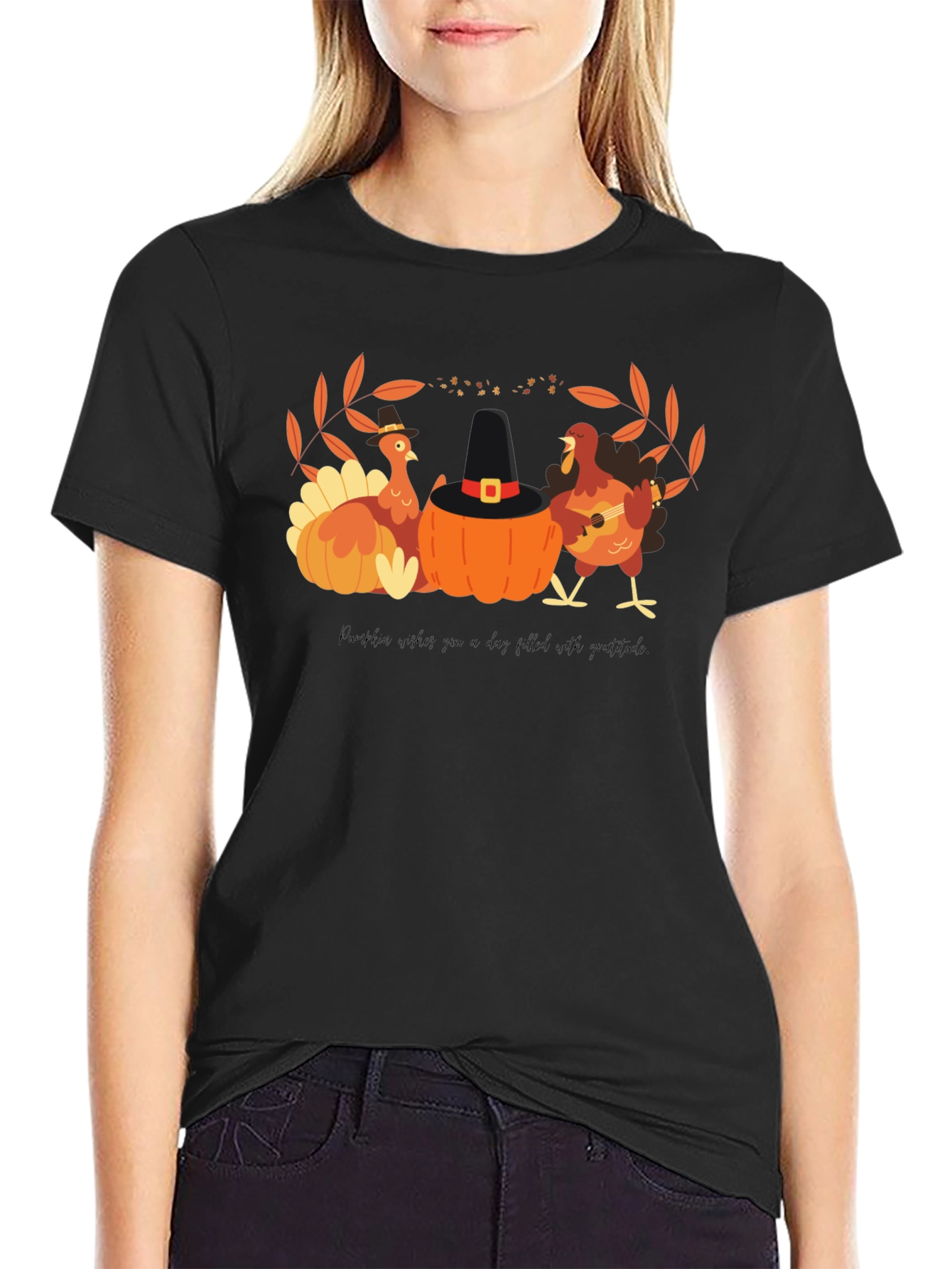 Thanksgiving Turkey Graphic Tee