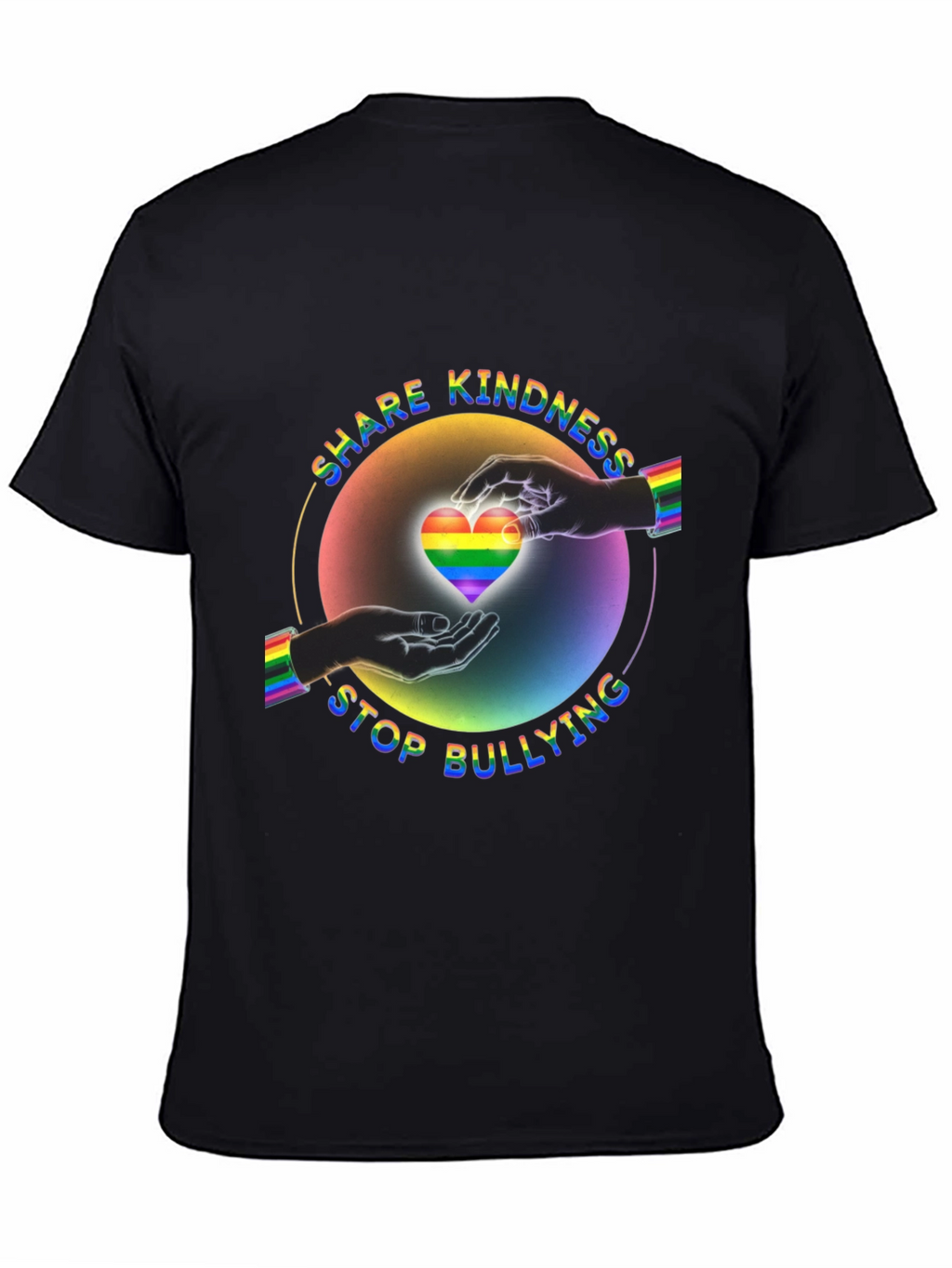 Share Kindness Stop Bullying LGBT Pride T-Shirt