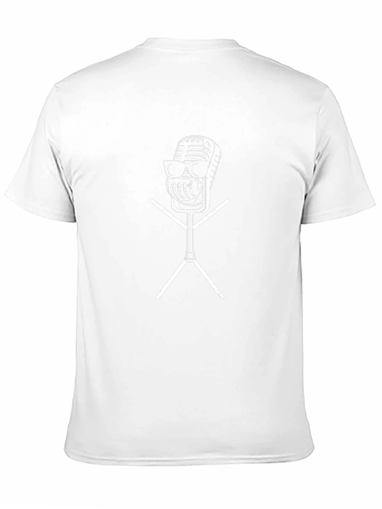 Cool Retro Microphone T-Shirt