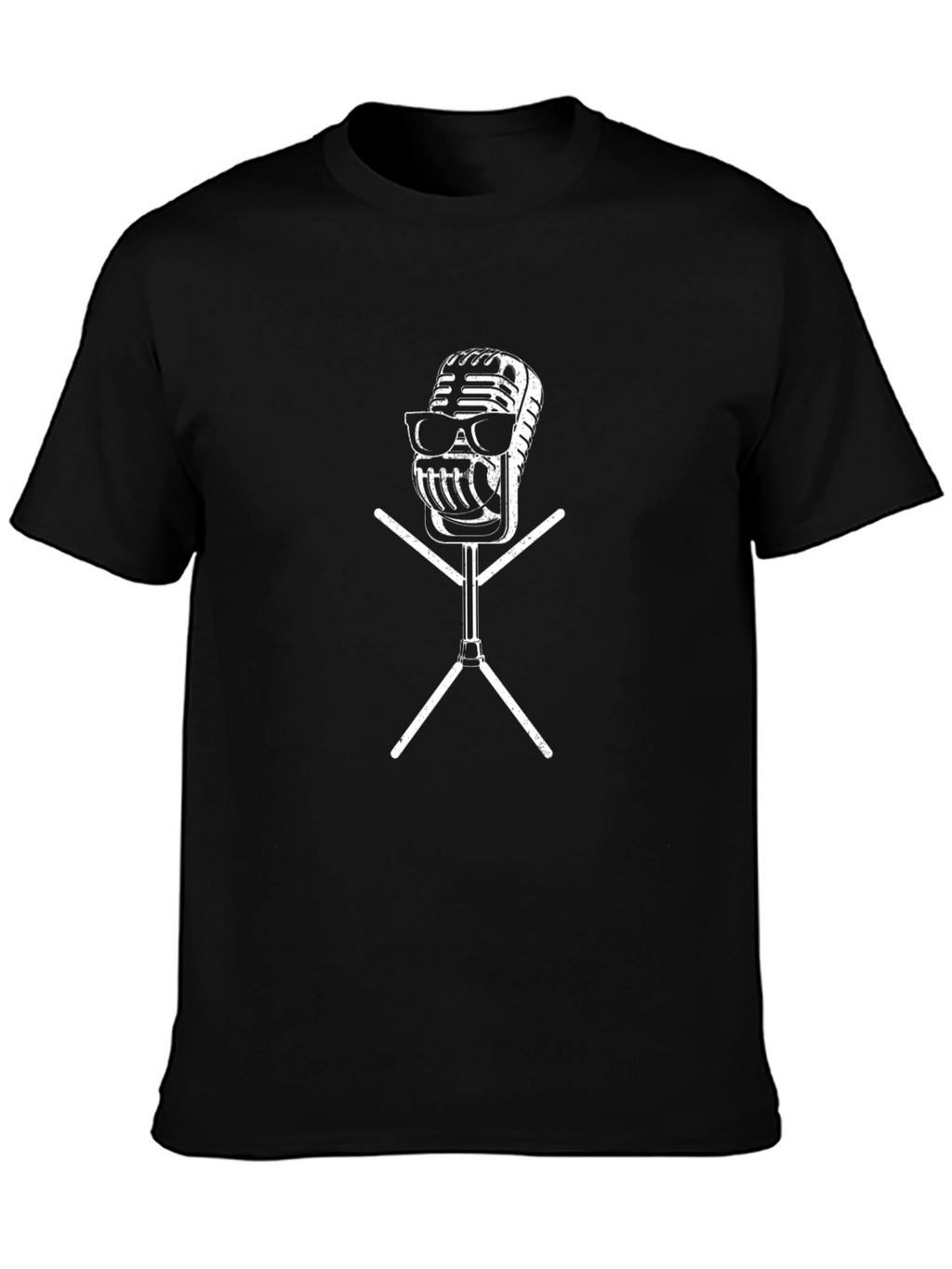 Cool Retro Microphone T-Shirt