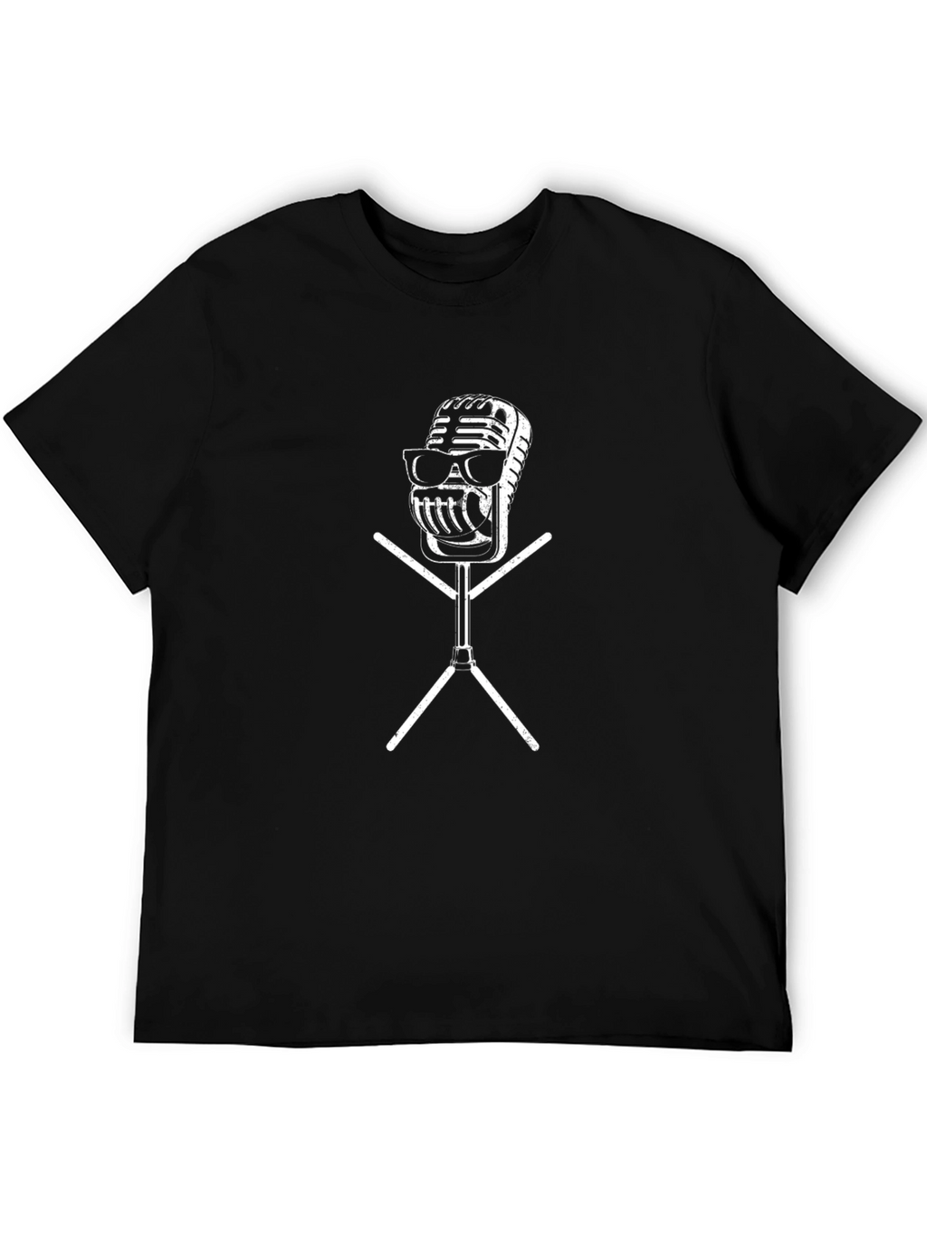 Cool Retro Microphone T-Shirt