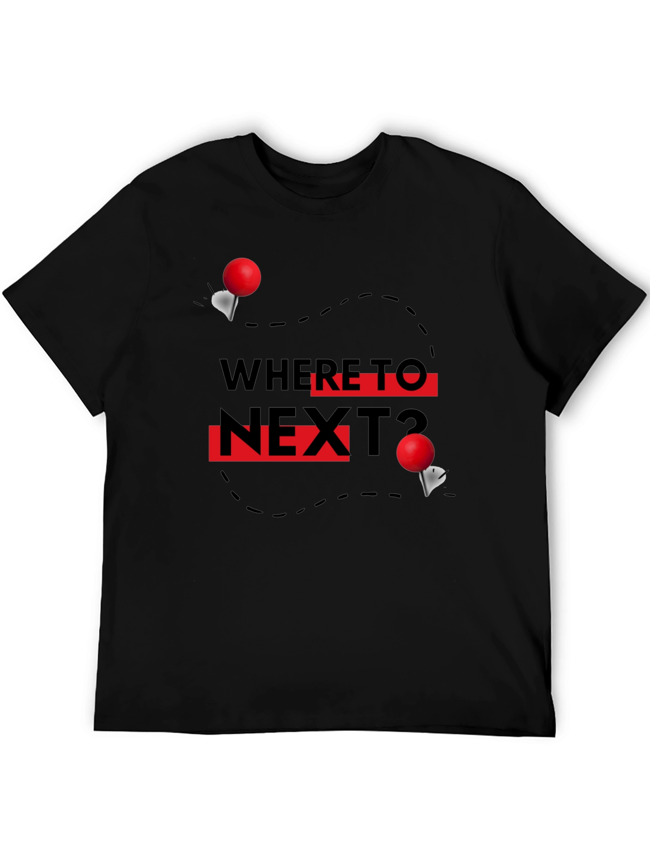 Where To Next? Travel T-Shirt