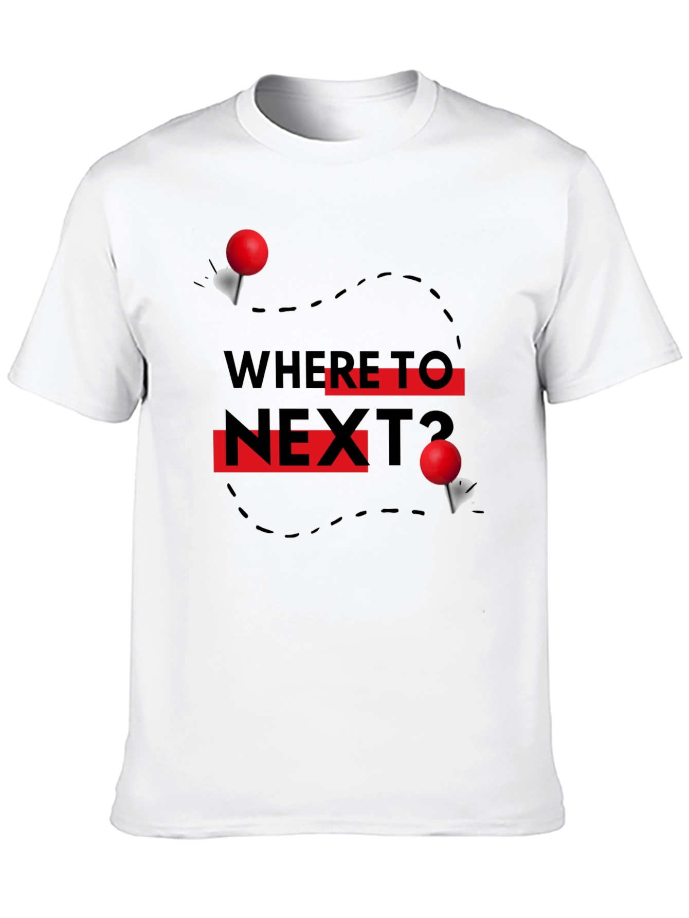 Where To Next? Travel T-Shirt