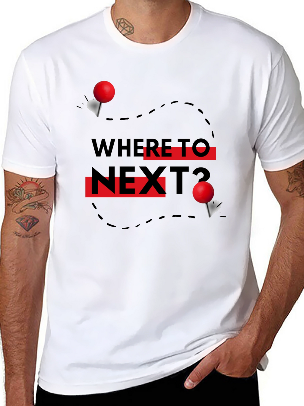 Where To Next? Travel T-Shirt