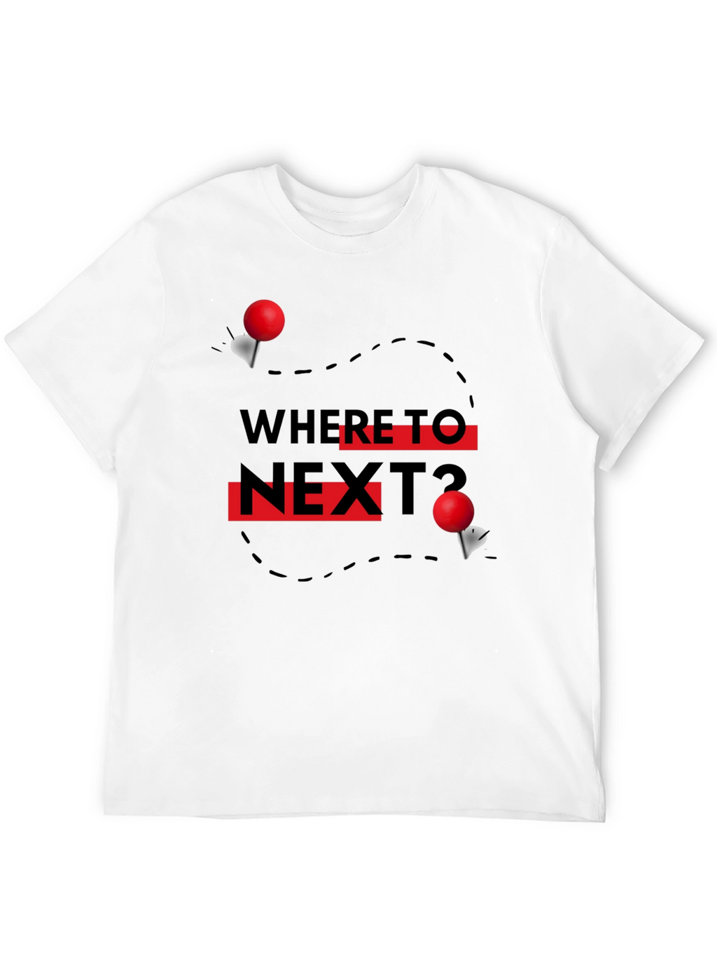 Where To Next? Travel T-Shirt