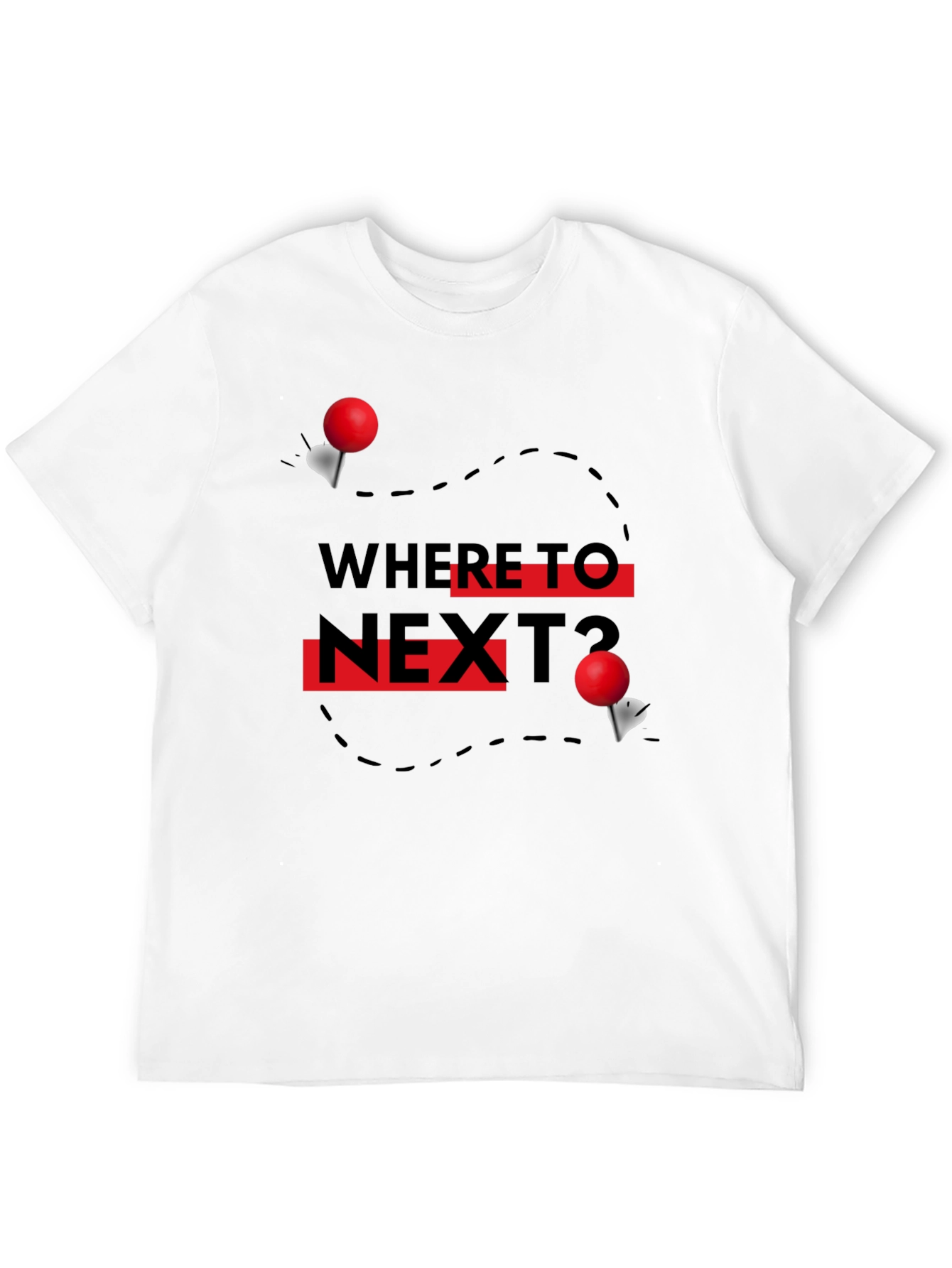 Where To Next? Travel T-Shirt