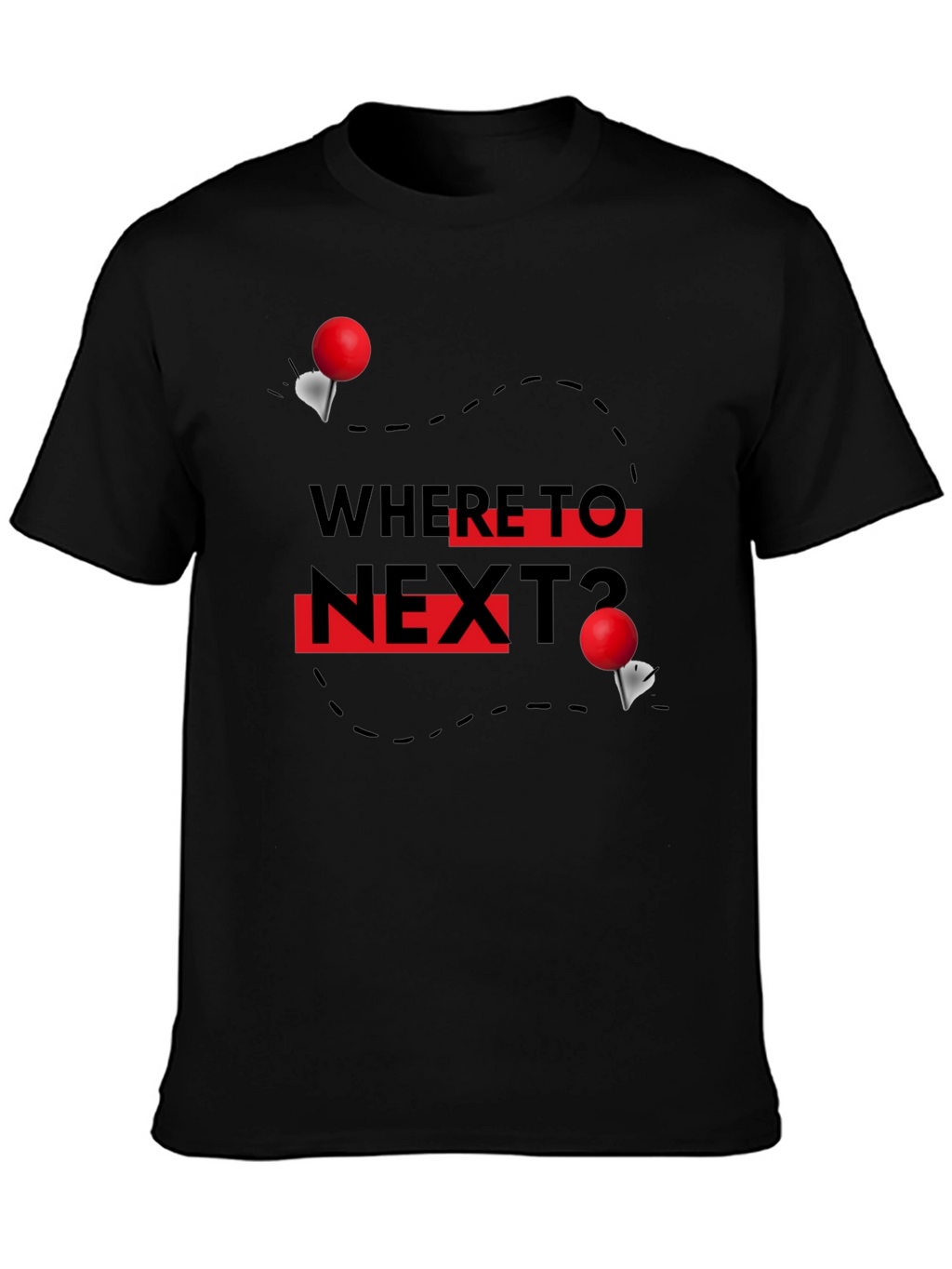 Where To Next? Travel T-Shirt