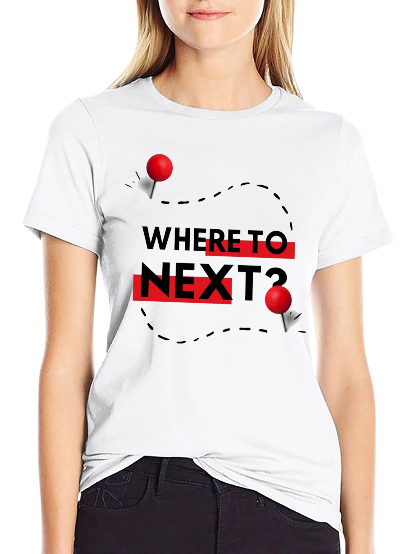 Where To Next? Travel T-Shirt