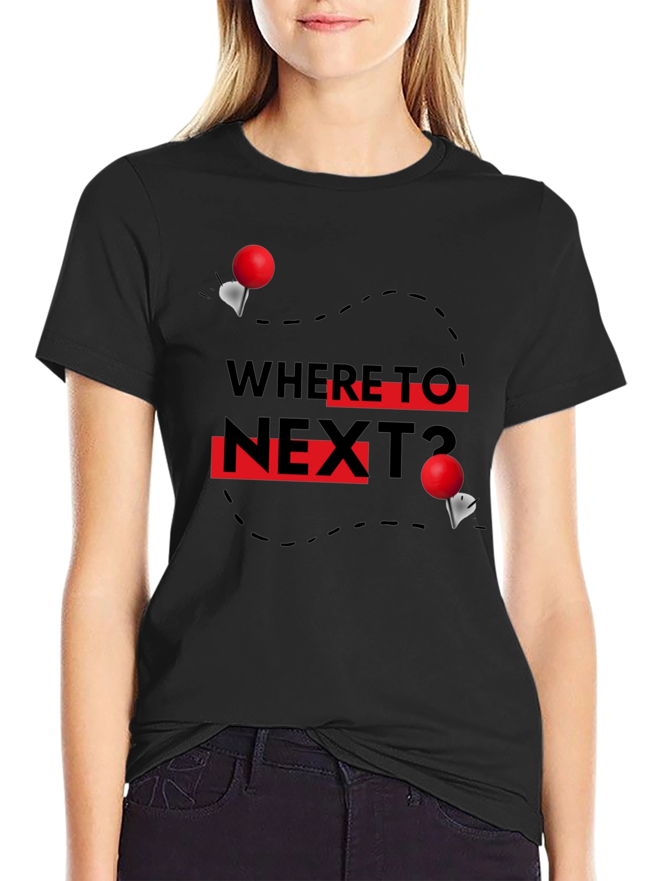 Where To Next? Travel T-Shirt
