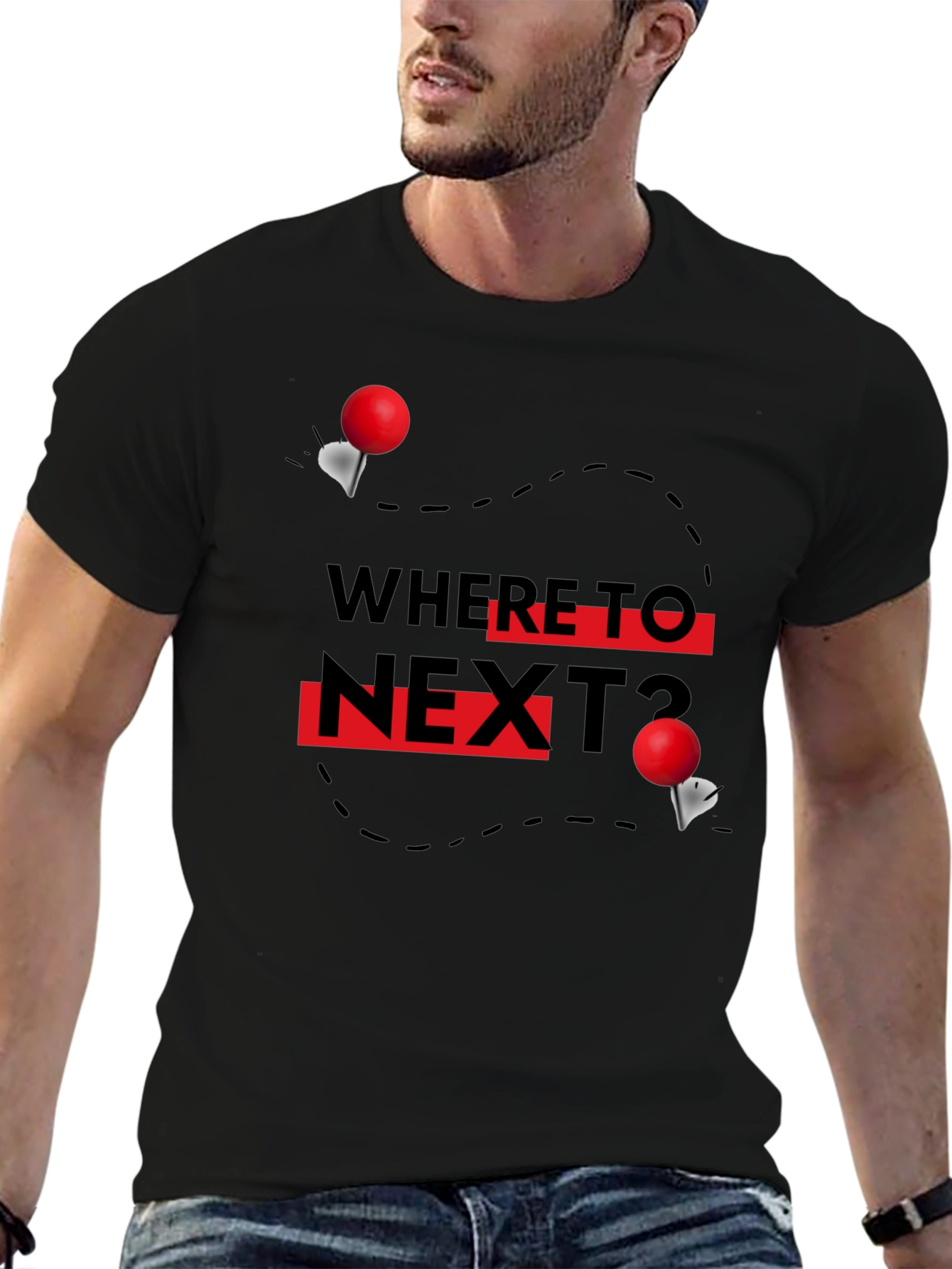 Where To Next? Travel T-Shirt