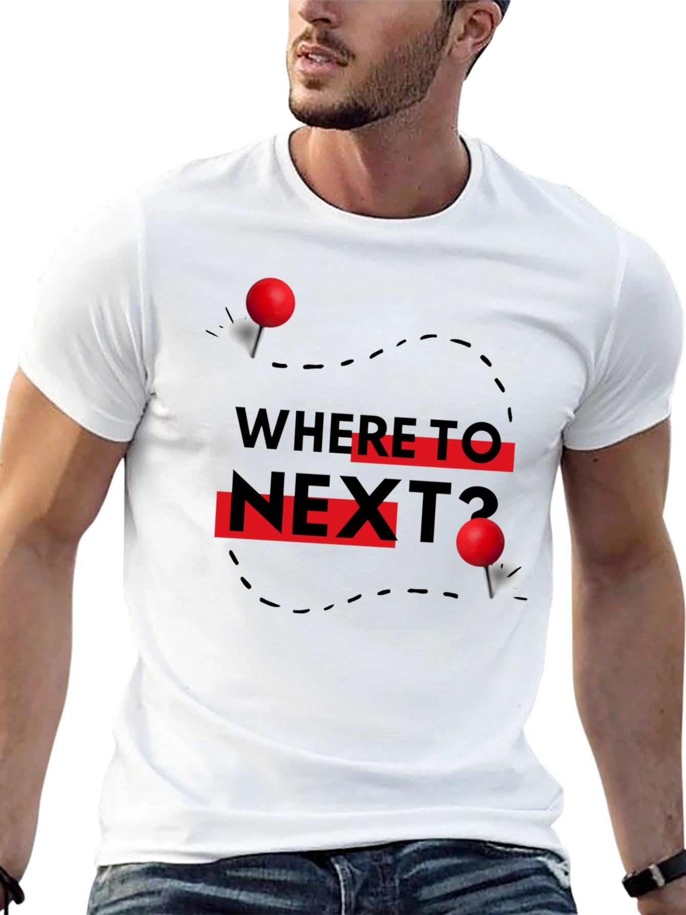 Where To Next? Travel T-Shirt