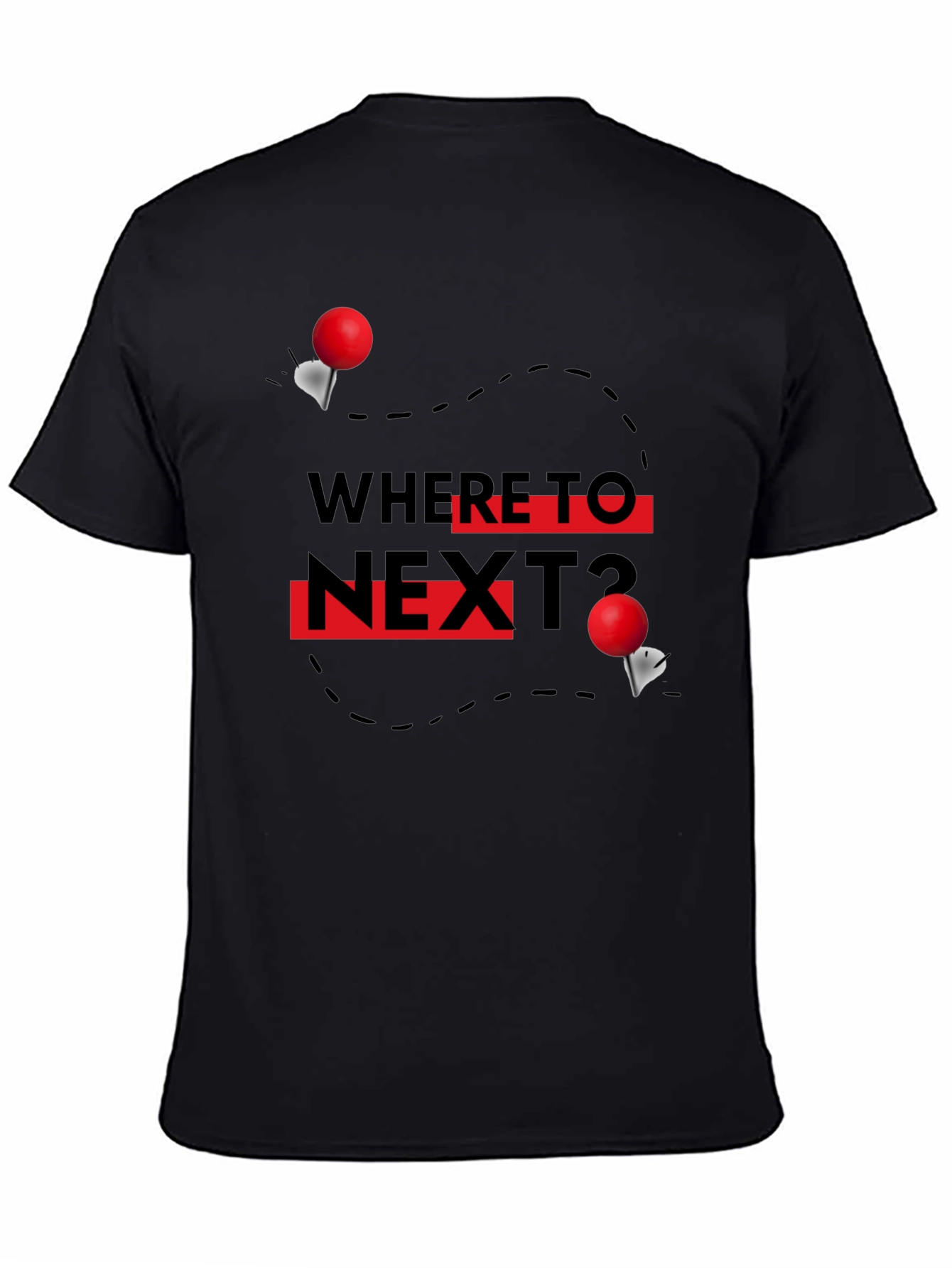Where To Next? Travel T-Shirt