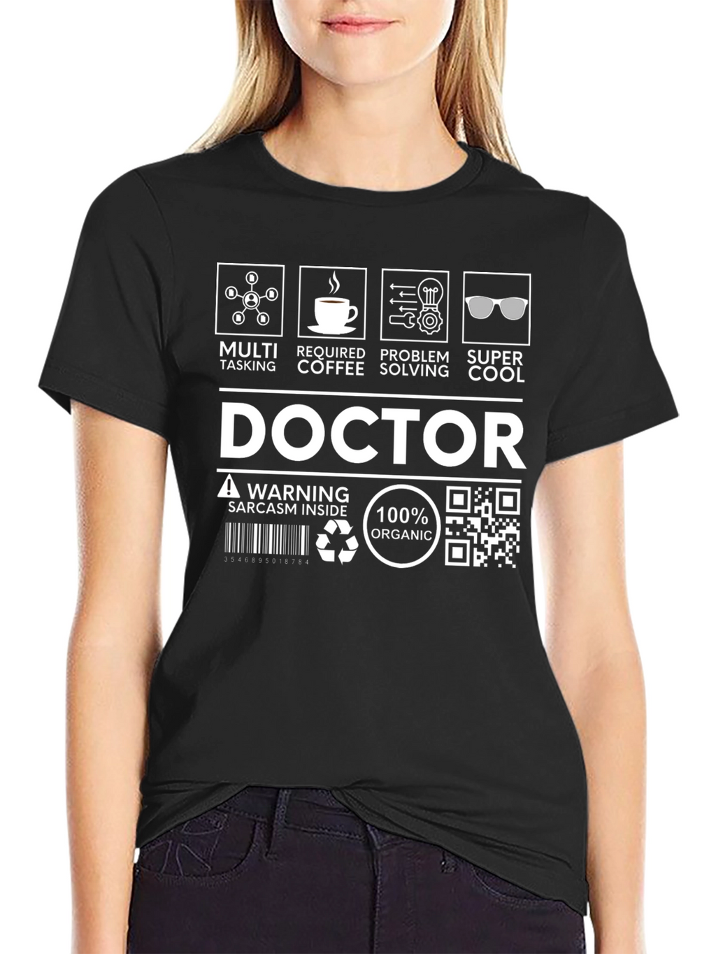 Doctor Multitasking Coffee Lover T-Shirt