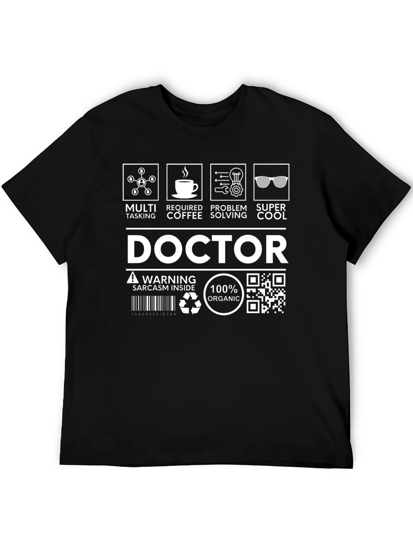 Doctor Multitasking Coffee Lover T-Shirt