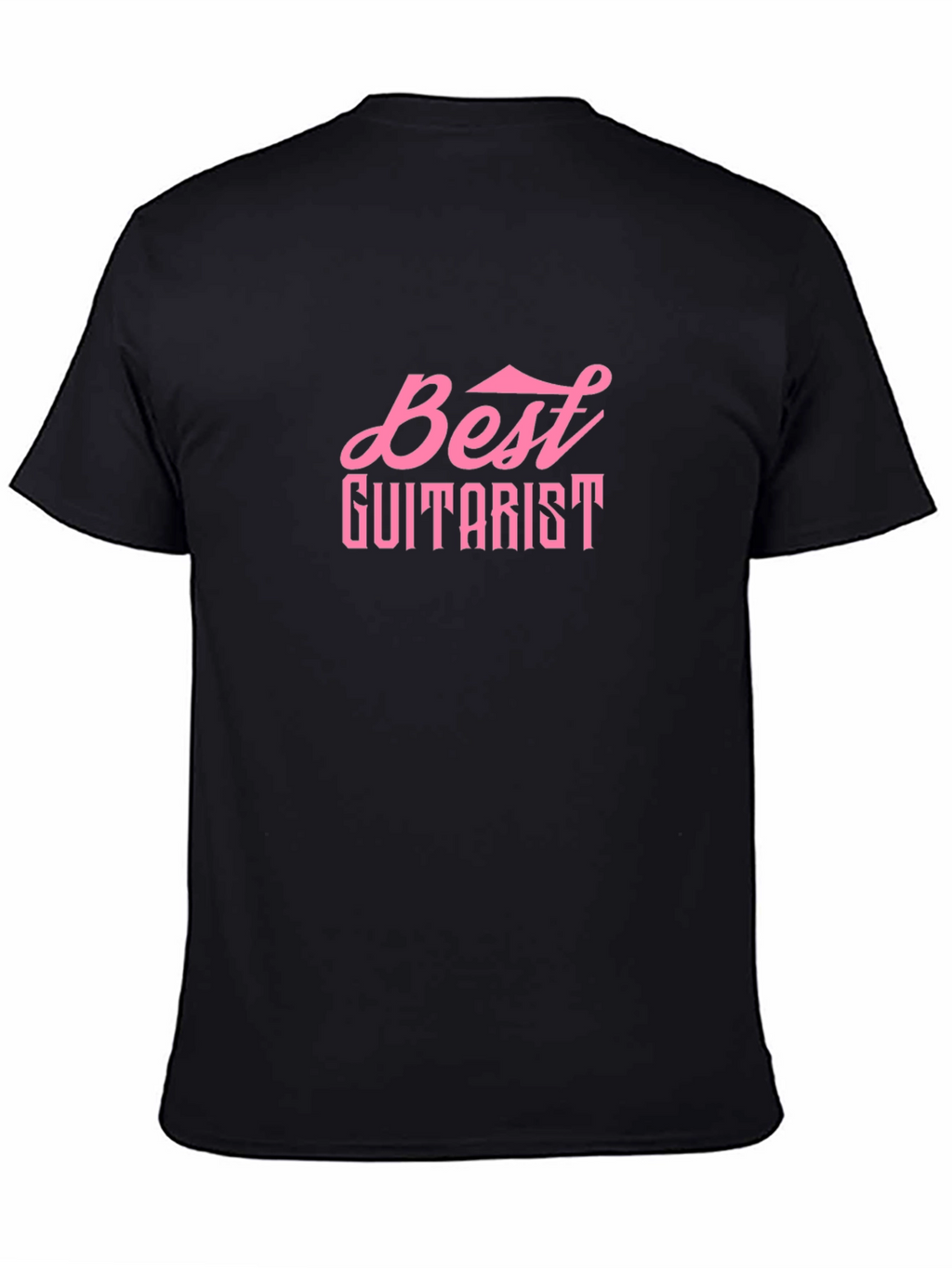 Best Guitarist Black Cotton T-Shirt