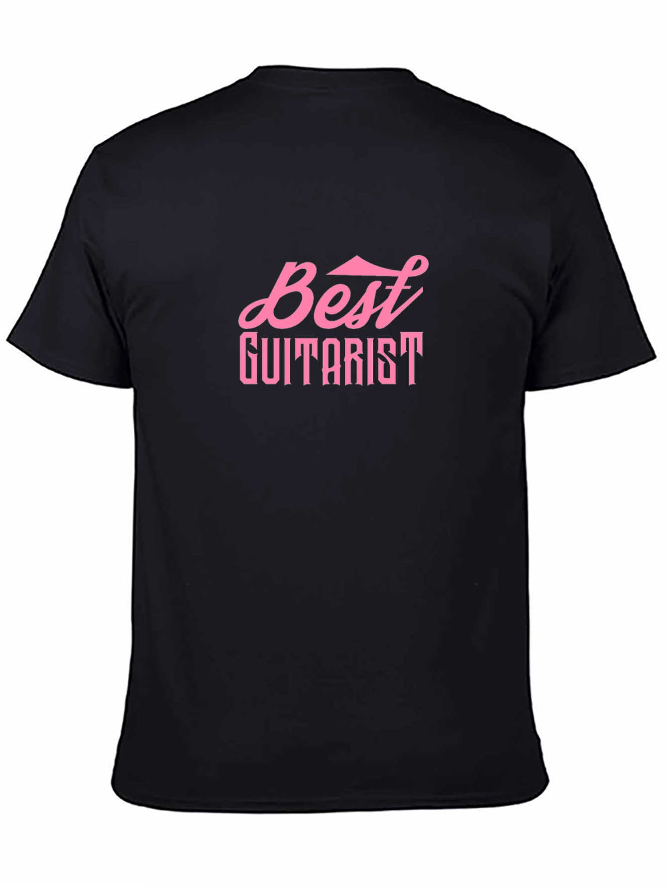 Best Guitarist Black Cotton T-Shirt