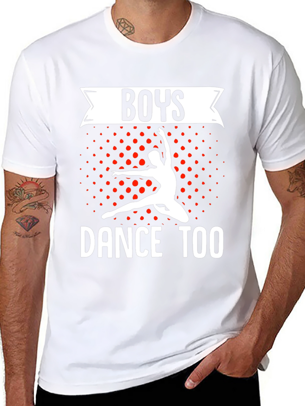 Boys Dance Too Graphic T-Shirt